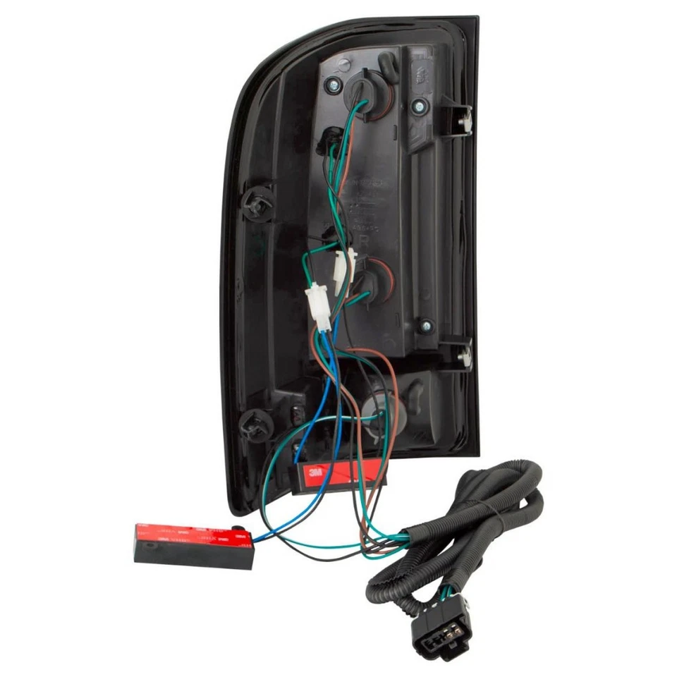 ANZO For Chevy Silverado 1500 HD Classic 2007 Tail Lights LED Chrome Foto 2 de 4