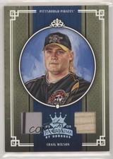 2005 Donruss Diamond Kings Platinum Materials 1/1 Craig Wilson #178 e8i