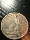1878-S silver Trade Dollar. VG. Minor rim bumps. Attractive. No reserve.