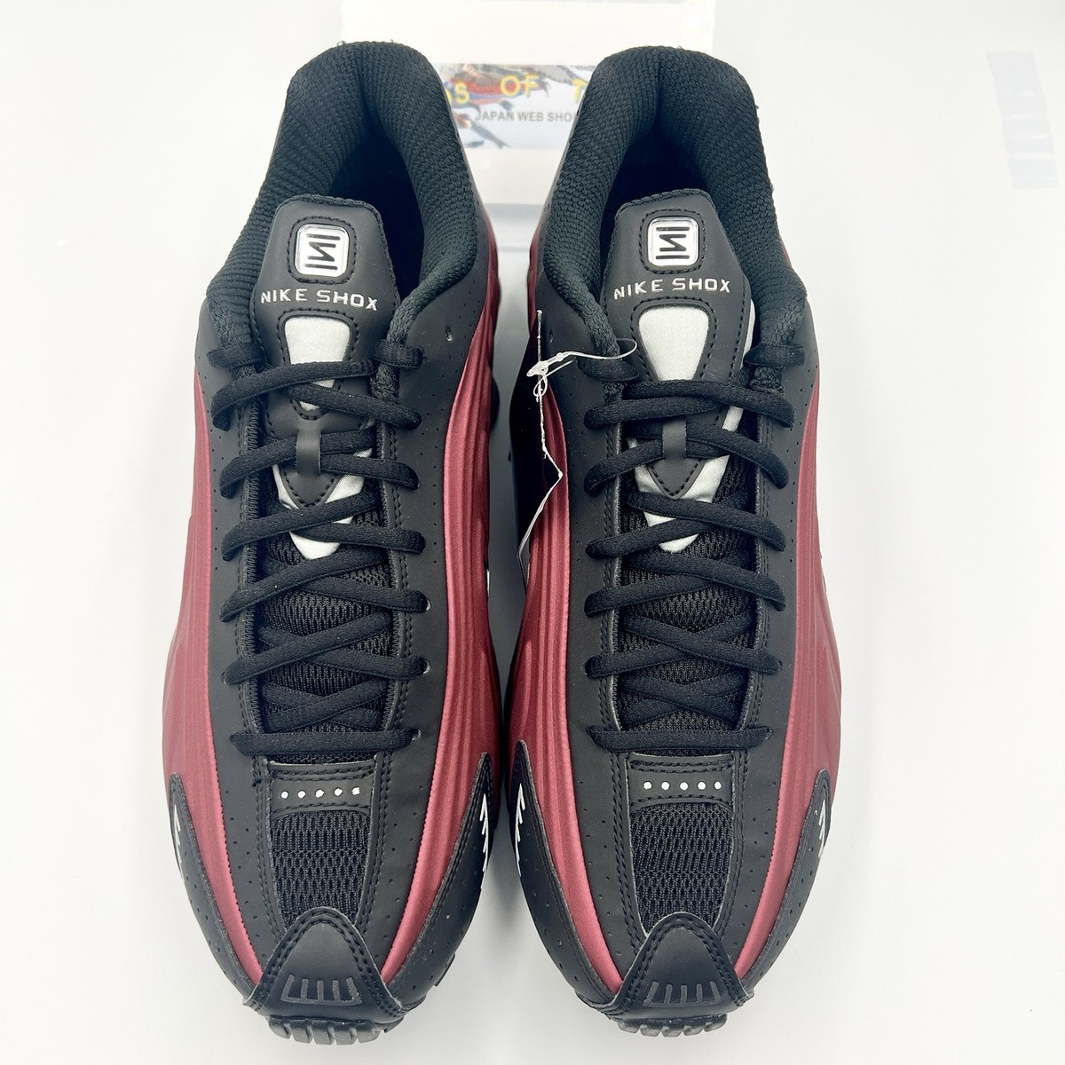 Size 11 - Nike Shox R4 Black Team Red W for sale online | eBay
