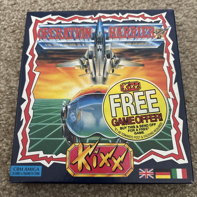 Operation Harrier Commodore Amiga CBM - Complete