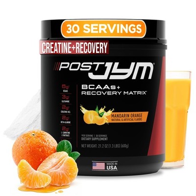 JYM Supplement Science Post JYM Active Matrix Mandarin Orange 30 Servings 08/27