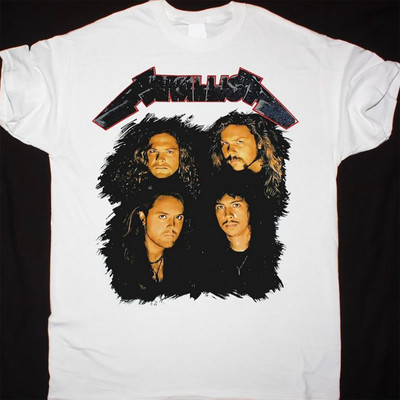 Metallica Wherever I May Roam 1991 White Short Sleeve Unisex T-shirt S-5XL