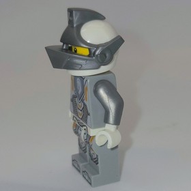 LEGO Nexo Knights Lance Richmond Minifigure Pearl Light Gray Armor Helmet