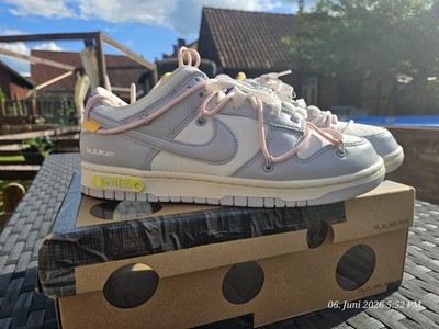 Off-White x Nike  Dunk Low Lot 24 of 50 Gr.  42,5 US 9 Neu Etikett OVP