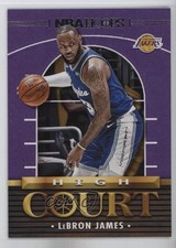 2021-22 Panini NBA Hoops High Court LeBron James #15 5h8