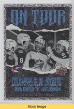 2024-25 Upper Deck Series 2 On Tour Speckle Adam Fantilli Kent Johnson READ 1fg3
