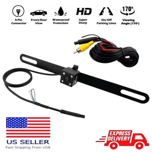 Rear View Camera Backup License Plate Night Mode Pioneer AVH-2500NEX AVH2500NEX