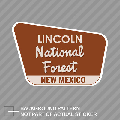 Lincoln National Forest New Mexico nm Sticker new mexico nm explore hike