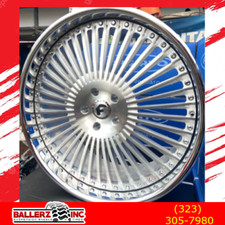 26 Forgiato Trimestre Old School Staggered 5x127 Brushed Cent-chrome Lip 26 Forgiato Trimestre Old School Staggered 5x127 Brushed Cent-chrome Lip