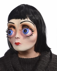 scary doll with big eyes