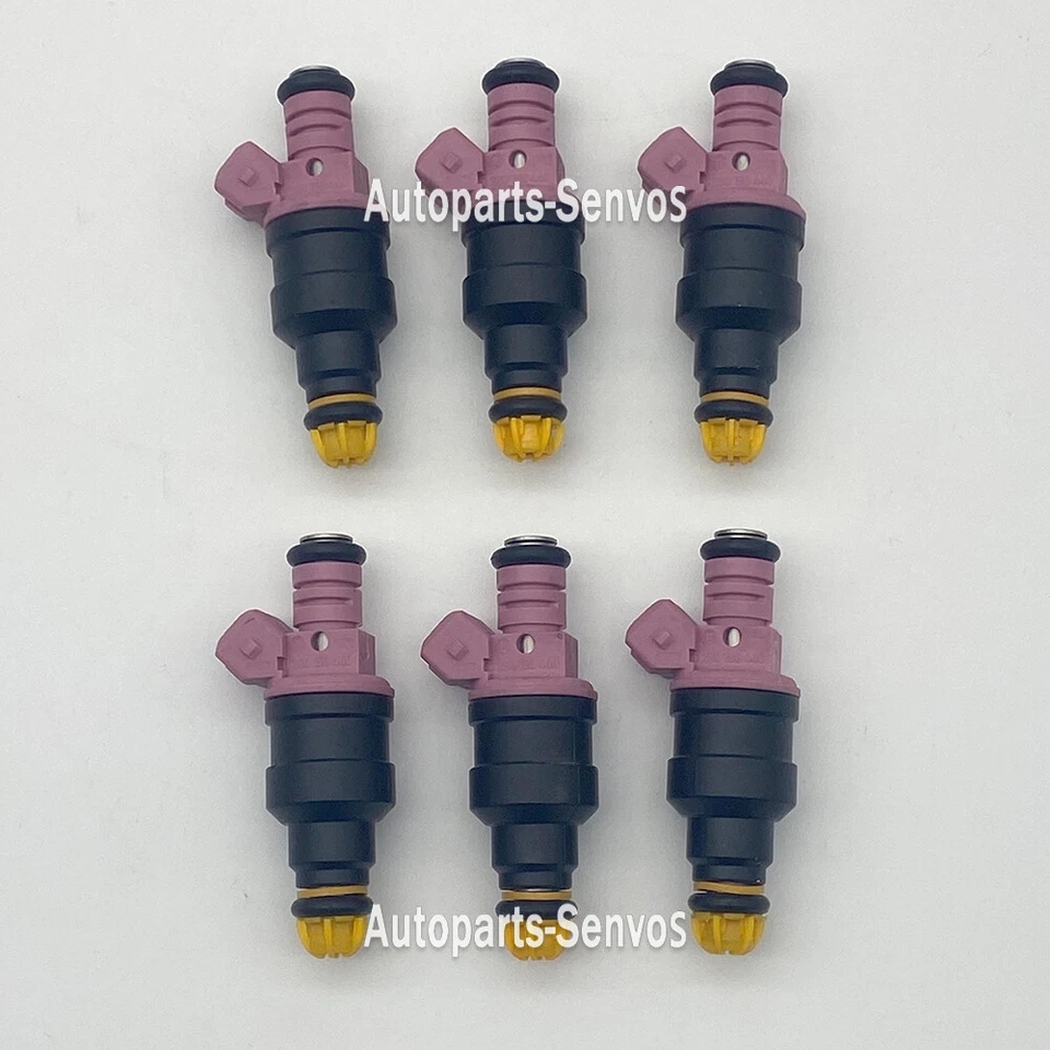 6X Fuel Injectors OE 0280150440 For BMW E36 328i M3 E39 Z3 M52 M52 B28 FIT BOSCH - Imagem 2 de 4