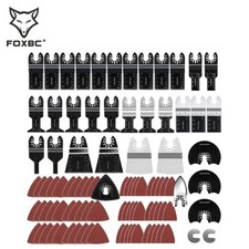 Oscillating Saw Blades with Sandpaper Multi Tool Blades Kits for Makit 96pcs