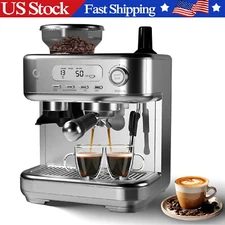 Espresso Machine with Grinder 15 Bar Professional Espresso Coffee Maker Machine