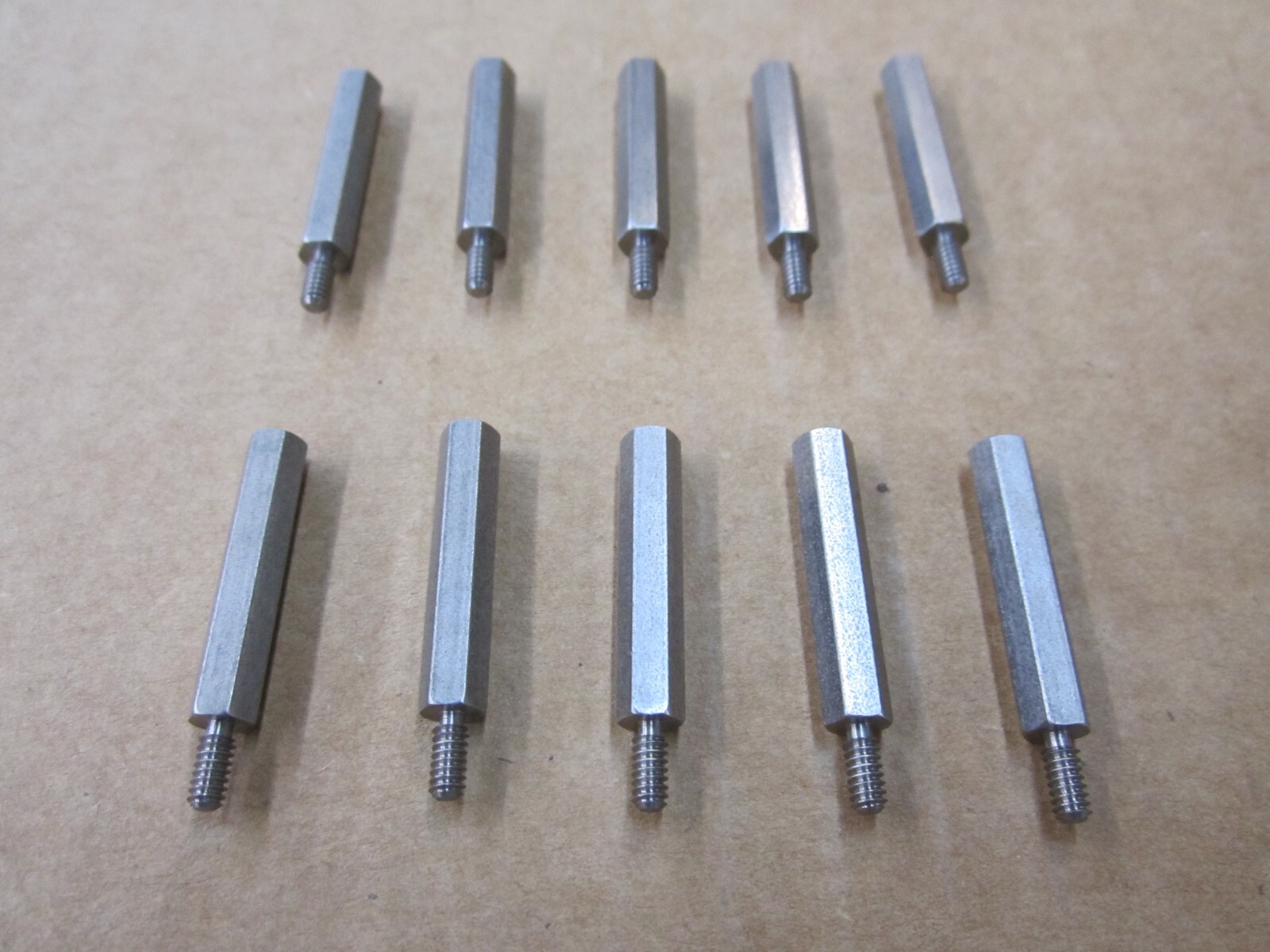 Standoff - #4-40 x 1" Length - 3/16" Hex - Qty. 10 Standoffs