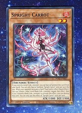 Yu-Gi-Oh! TCG, Spright Carrot, Power Of The Elements POTE-EN007 Common 1st Ed.