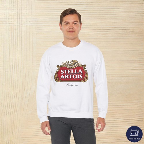 Stella Artois Logo Unisex Sweatshirt - Picture 18 of 34