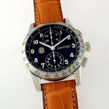 Eberhard \u0026 Co. Tazio Nuvolari Men's Black Watch - 4103201 for sale online |  eBay