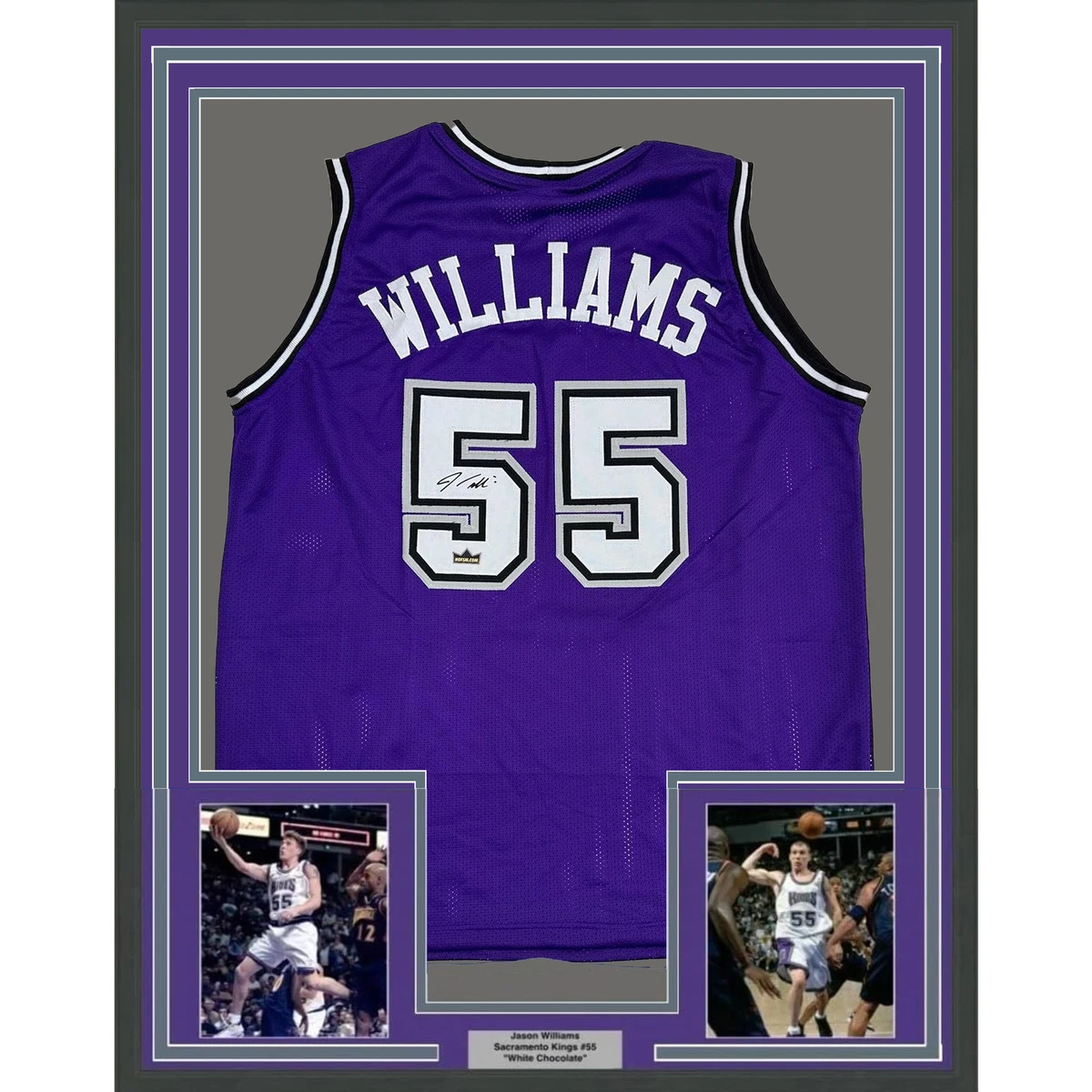 Preços baixos em Jason Williams Sacramento Kings da NBA Camisas