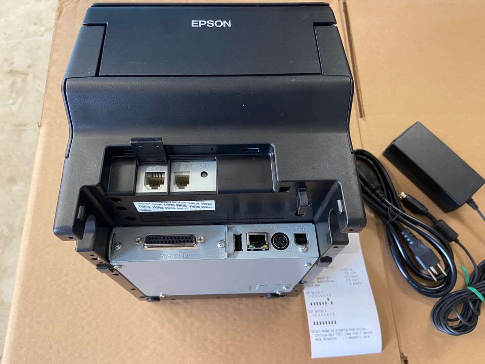 Epson TMH6000V MultiFunction USB & Thermal Receipt Printer