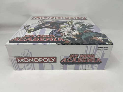 Monopoly My Hero Academia Board Game GameStop Excl 2019 BRAND NEW - Picture 2 of 4