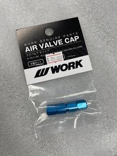 Work Wheels Blue W Valve Cap Set Of 4 Authentic Ship Direct From Usa Today