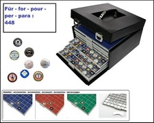 Kronkorken-Koffer-+-7-Kronkorken-Sammelboxen-F&uuml;r-448-Deckel-LOOK-1-6325-SET