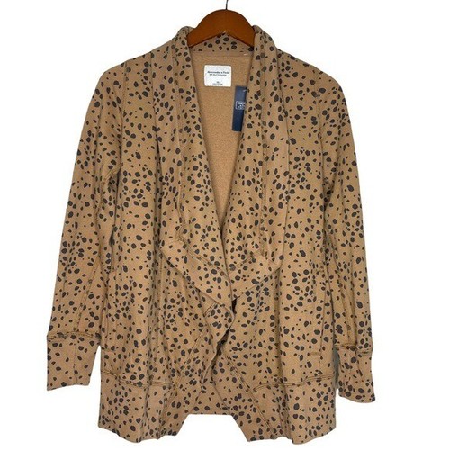 Leopard Print Cardigan XS | eBay