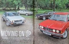 CC 2020 mag article BMW 323i, ALFA ROMEO GTV, FORD CAPRI 2.8 & MERCEDES 280CE