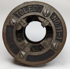 Vintage Toledo No. 11-1 Pipe Die Threader Made in USA