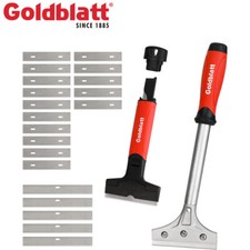 Goldblatt 2 Piece Razor Blade Scraper w/20-piece Blades 4-in Floor Scraper Tool