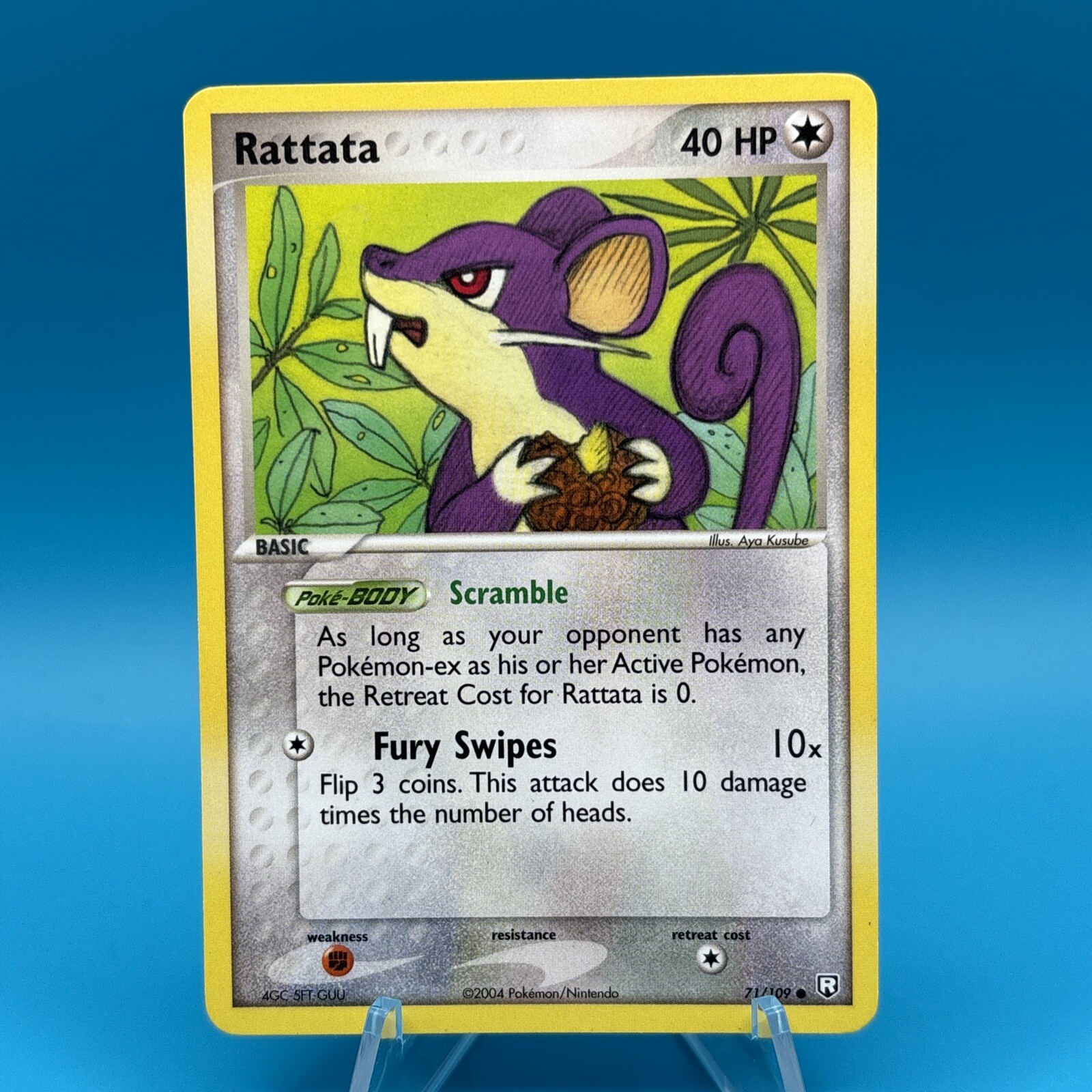 Rattata 71/109 - Team Rocket Returns - Pokemon Card c