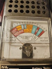 VINTAGE KAL EQUIP BATTERY LOAD TESTER Model 4260 