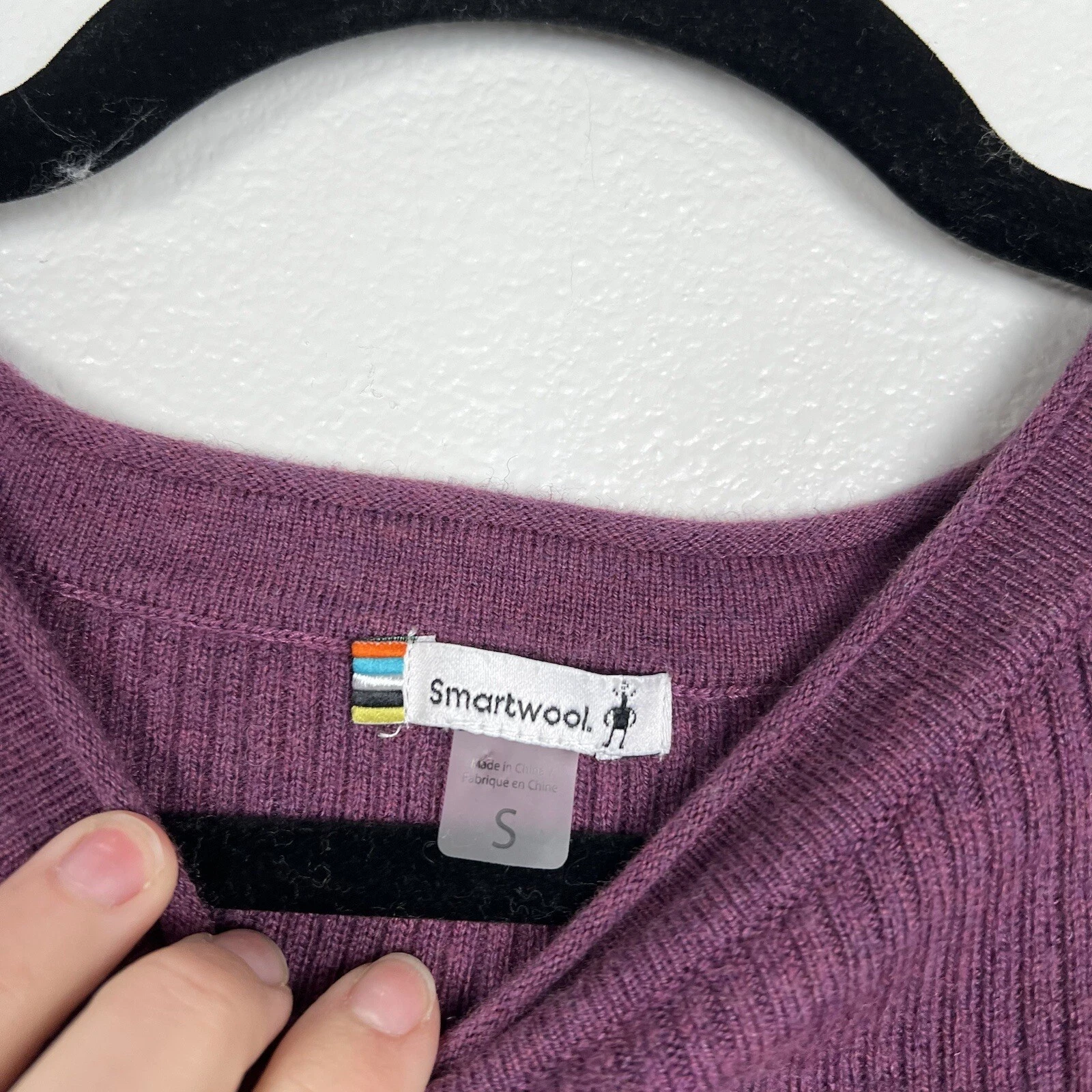 smartwool colorblock wool blend pullover knit sweater
