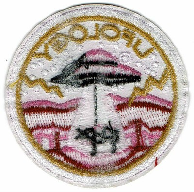Patch Ricamata Ufologia – Area 51 UFO Roswell – Iron-on – Spedizione Veloce