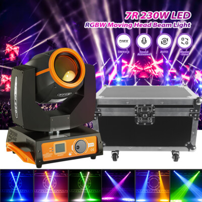 Sharpy 7R Bulb 230W Beam 17 Gobo 16+8 Prism Moving Head DMX Stage Light DJ Party