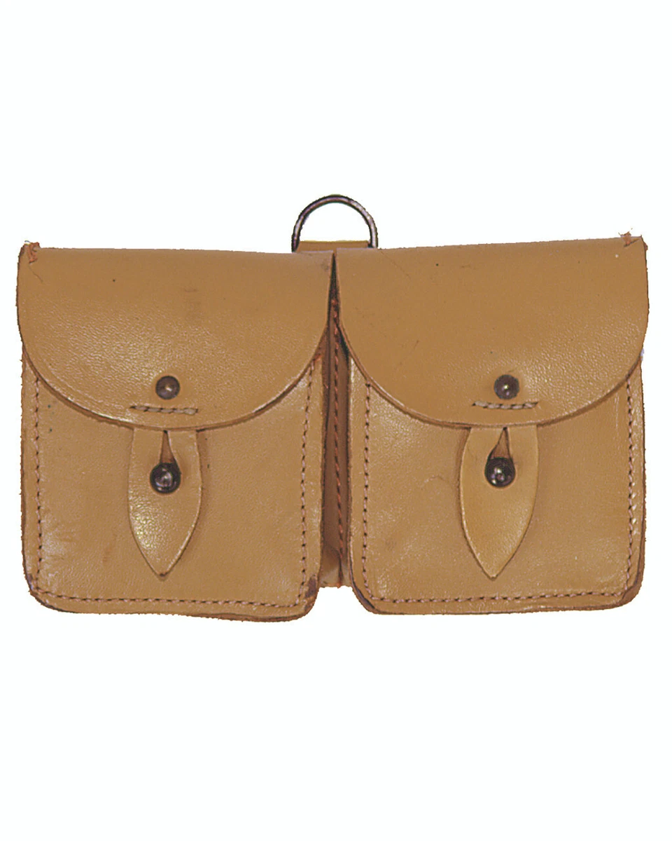 French military MAS 49 56 Leather ammo pouch Grade 1 surplus