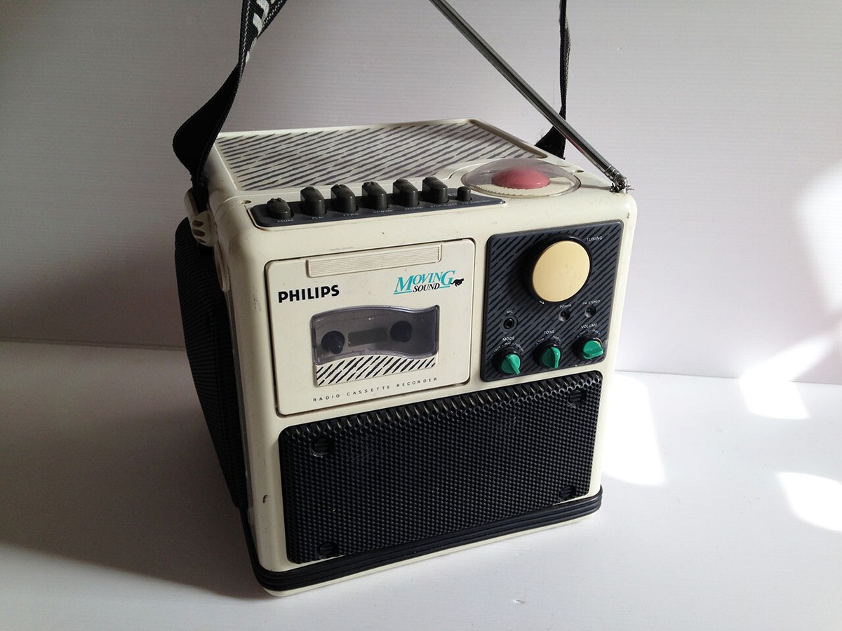 Ghettoblaster / Boombox Philips D8132 Vintage Libercourt 62820