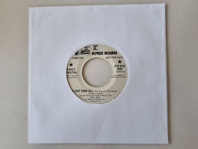 Nancy Sinatra - I love them all (The boys in the band) 7'' Vinyl US PROMO
