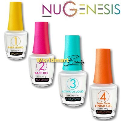 NUGENESIS Dipping Powder Liquid 0.5fl.oz Step Dip System /Choose Any