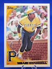2010 TOPPS SERIES 1 #110 WILLIE STARGELL SP SHORT PRINT VARIATION PITTS PIRATES