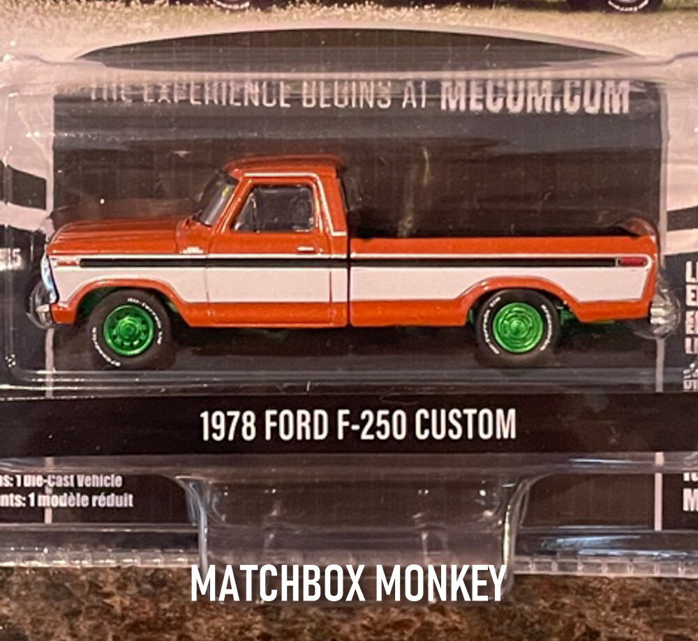 Greenlight Green Machine 1978 Ford F-250 Squarebody Pickup Truck