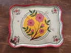Vintage Ohio Art  Tin Tray Toy  Floral Tray