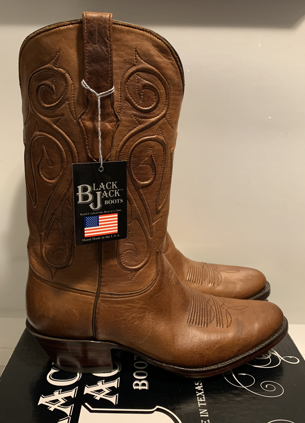 Black Jack Cowboy Boots Size 