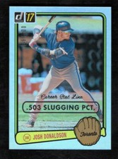 Josh Donaldson /500 2017 Donruss '83 Retro Variations Stat Line Career #RV39 
