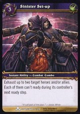World of Warcraft TCG Sinister Set-up - Scourgewar 85/270