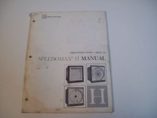LEEDS & NORTHRUP 077990 DIRECTIONS SPEEDOMAX ''H'' MANUAL ISSUE 20 - FREE SHIP
