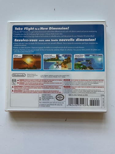 Pilotwings Resort (Nintendo 3DS, 2011) New Factory Sealed OOP Pilot Wings - Picture 2 of 6