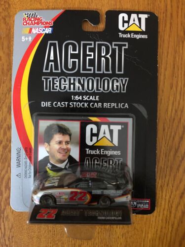 NEW 2003 CATERPILLAR TRUCK ENGINES ACERT WARD BURTON #22 1:64 DIECAST NASCAR