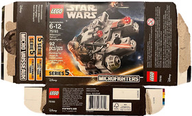 EMPTY BOX ONLY, NO LEGOS! - LEGO STAR WARS Millennium Falcon Microfighter 75193